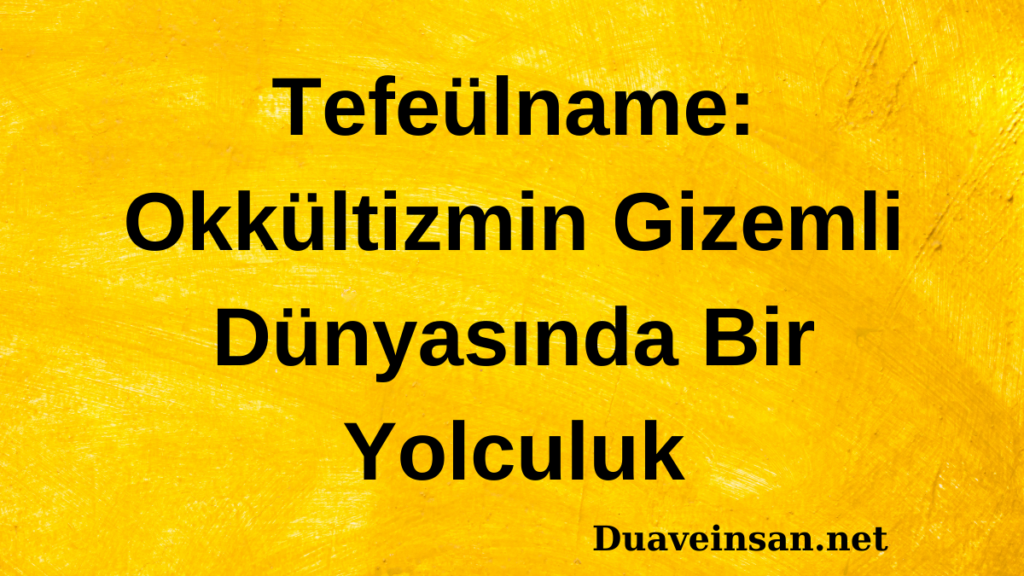 Tefeülname